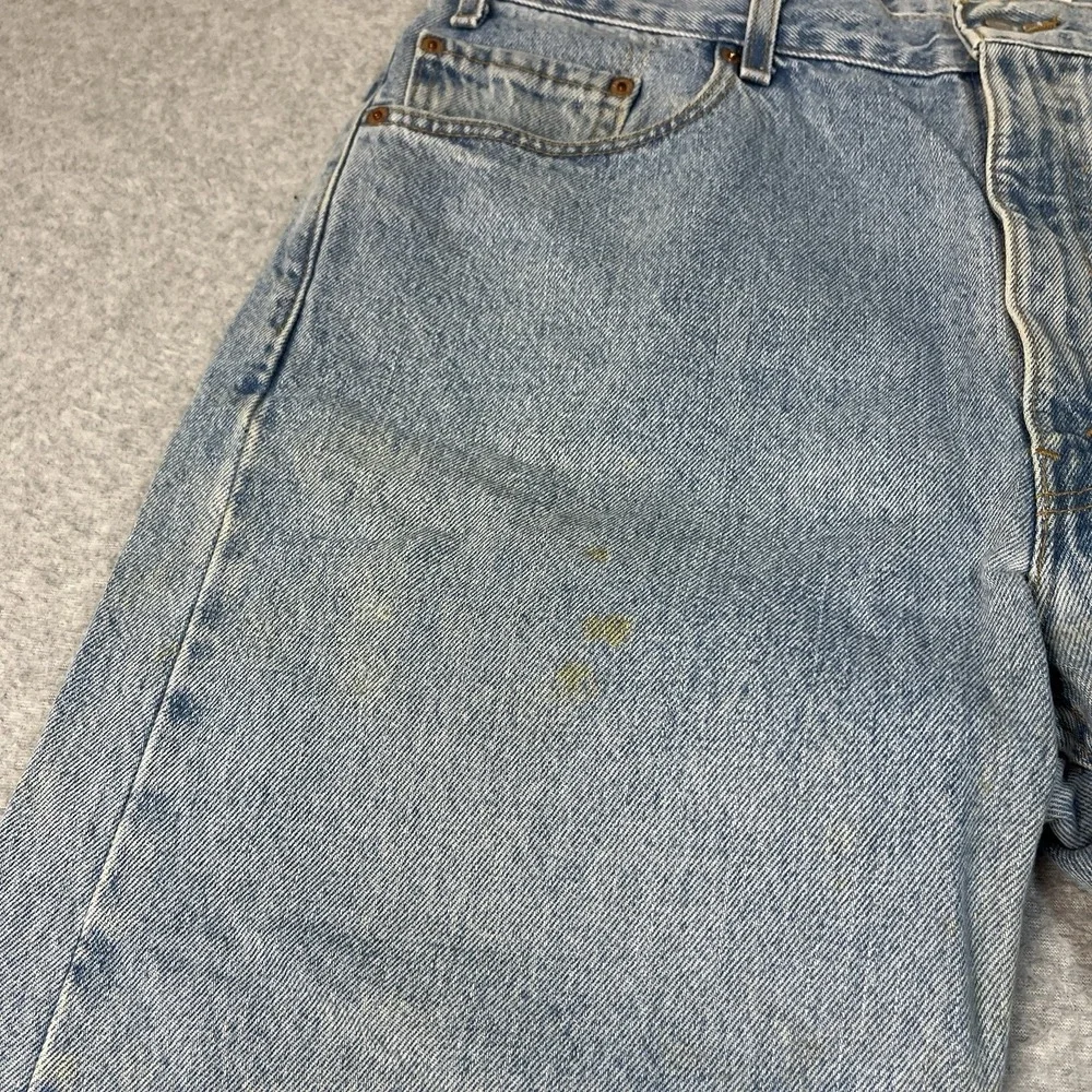 Vintage Levis Jeans Mens 36x32 Blue 505 Straight Denim Cotton Light Mid Rise